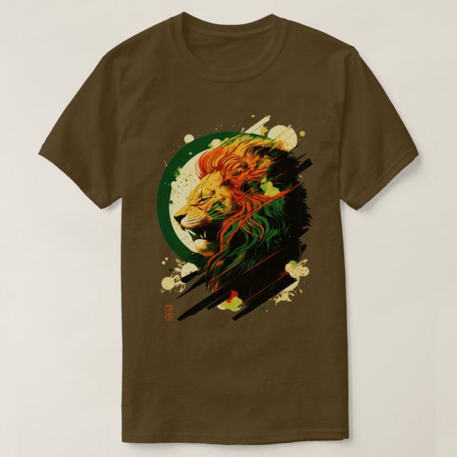 T-shirt lion 1 (Design devant)