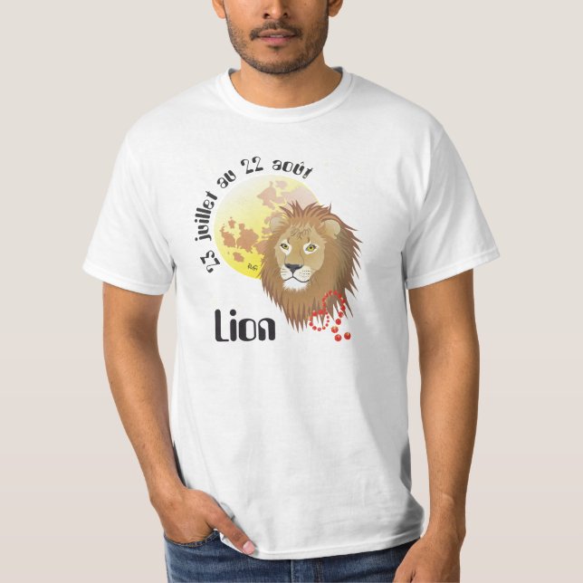 T-shirt Lion 23 juillet (Devant)