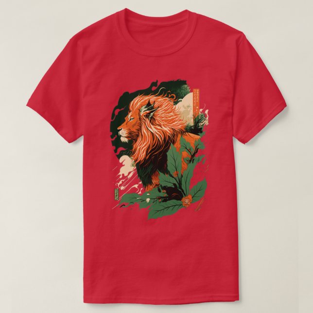 T-shirt lion 4 (Design devant)