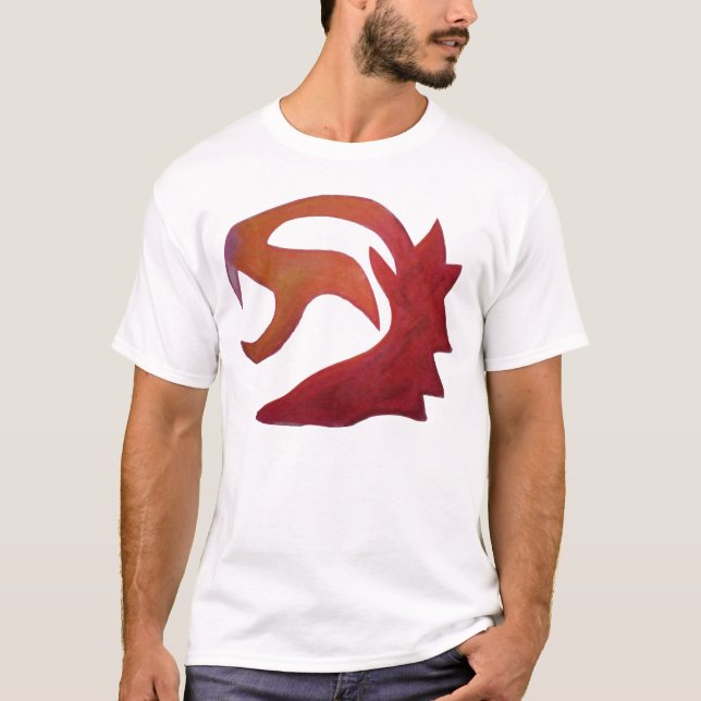 T-shirt Lion Abstrait (Devant)