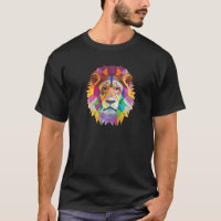 Lion Abstrait Polygone Cool Géométrique Wild Anima