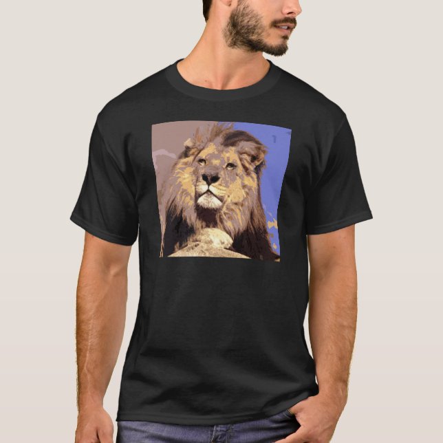 T-shirt Lion africain (Devant)
