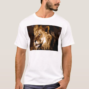 T-shirt Lion africain