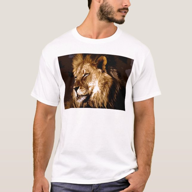 T-shirt Lion africain (Devant)