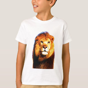 T-shirt Lion africain