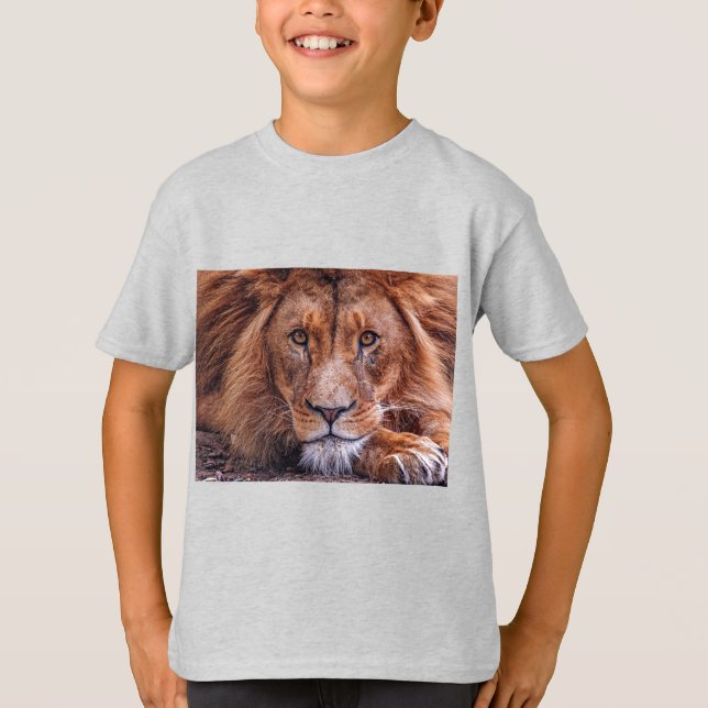 T-shirt Lion africain (Devant)