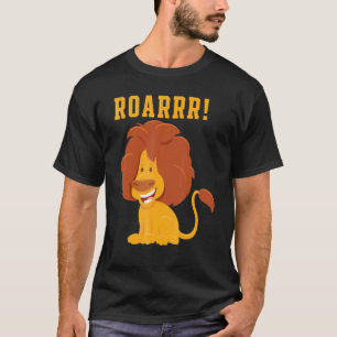T-shirt Lion Animaux Faune Jungles Roi Rouarrr