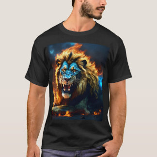 T-shirt Lion Aquarelle Dreamy