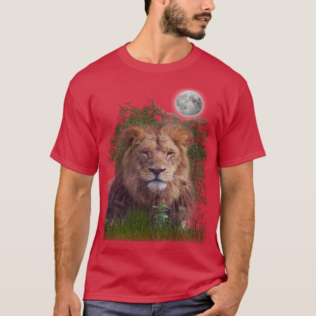 T-shirt Lion art (Devant)