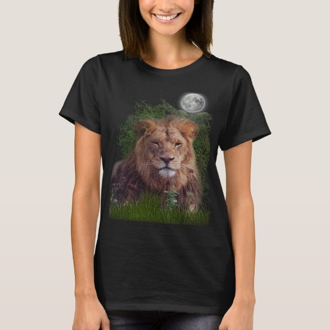 T-shirt Lion art (Devant)