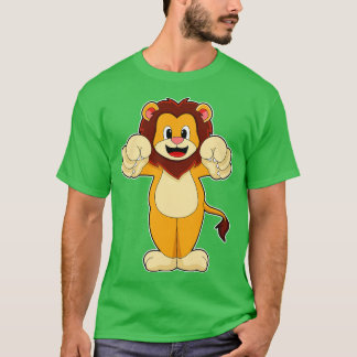 T-shirt Lion aux grosses griffes