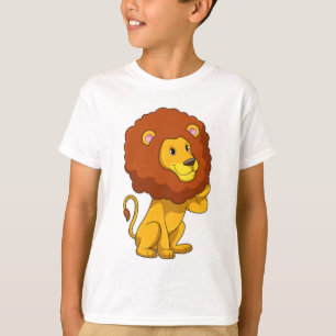 T-shirt Lion avec boucles