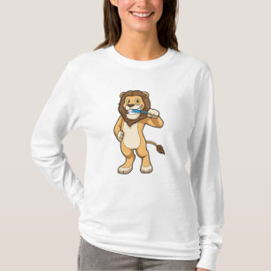 T-shirt Lion avec brosse à dents