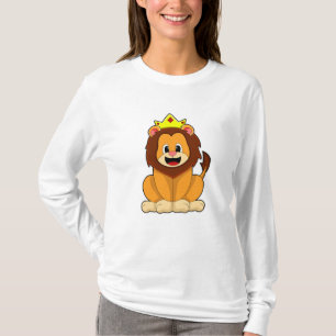 T-shirt Lion avec couronne