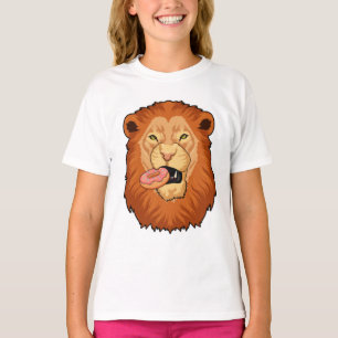 T-shirt Lion avec Donut