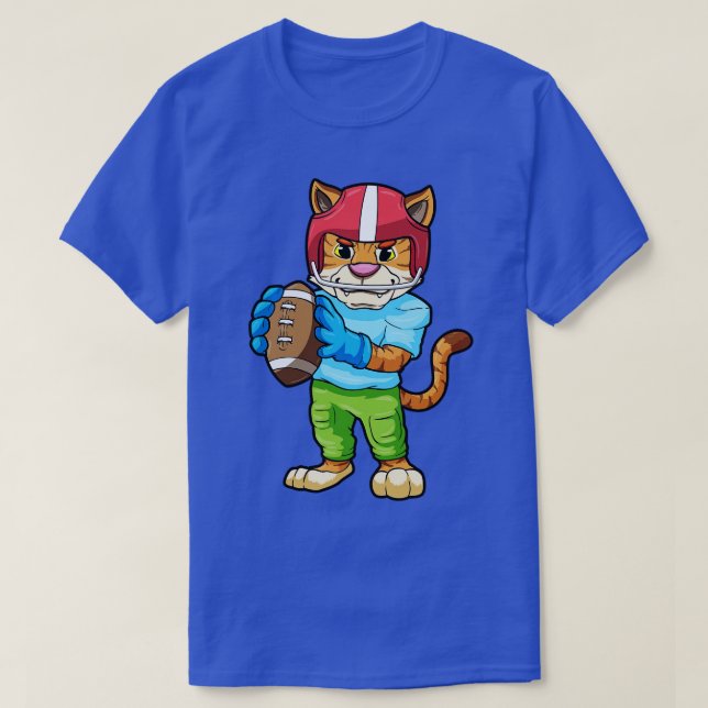 T-shirt Lion avec et casque (Design devant)