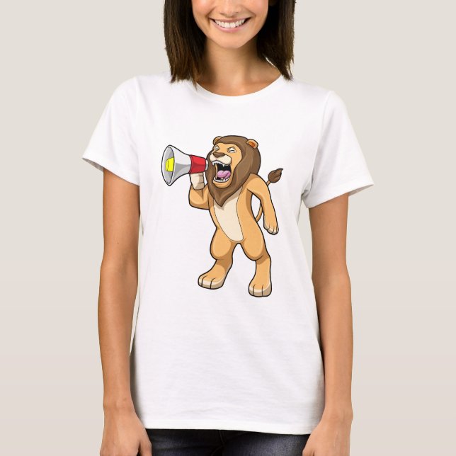 T-shirt Lion avec microphone (Devant)
