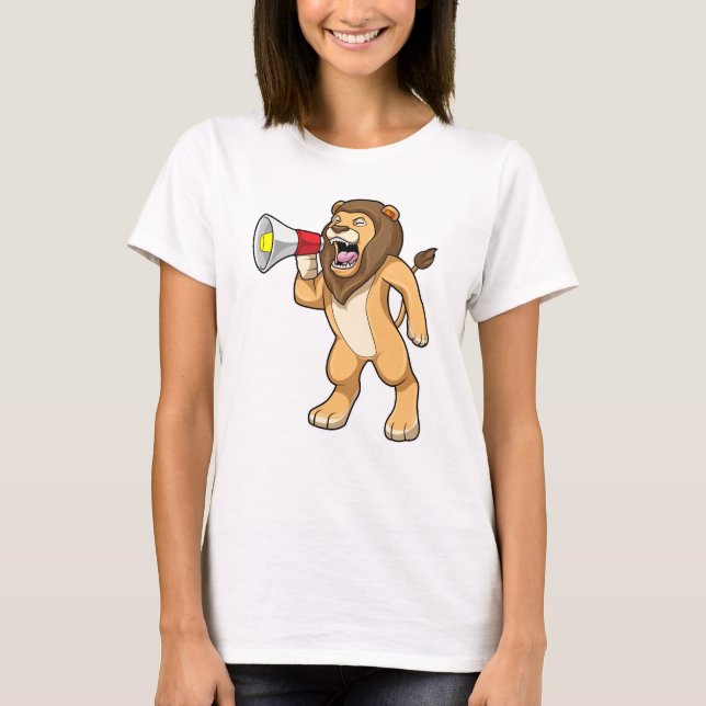 T-shirt Lion avec microphone (Devant)