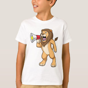 T-shirt Lion avec microphone