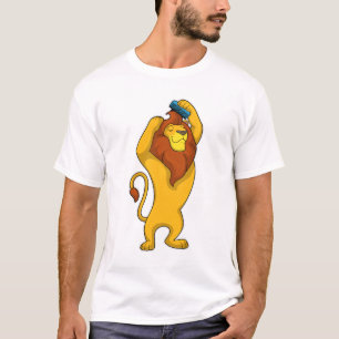 T-shirt Lion avec peigne