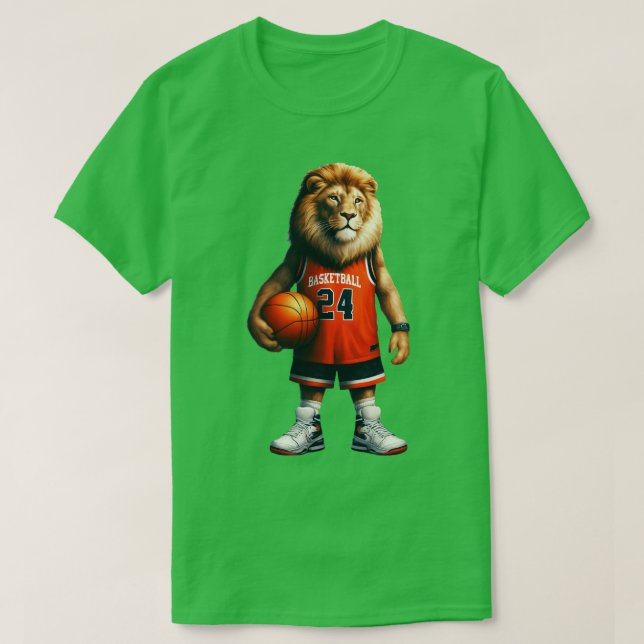 T-shirt Lion Basketball (Design devant)