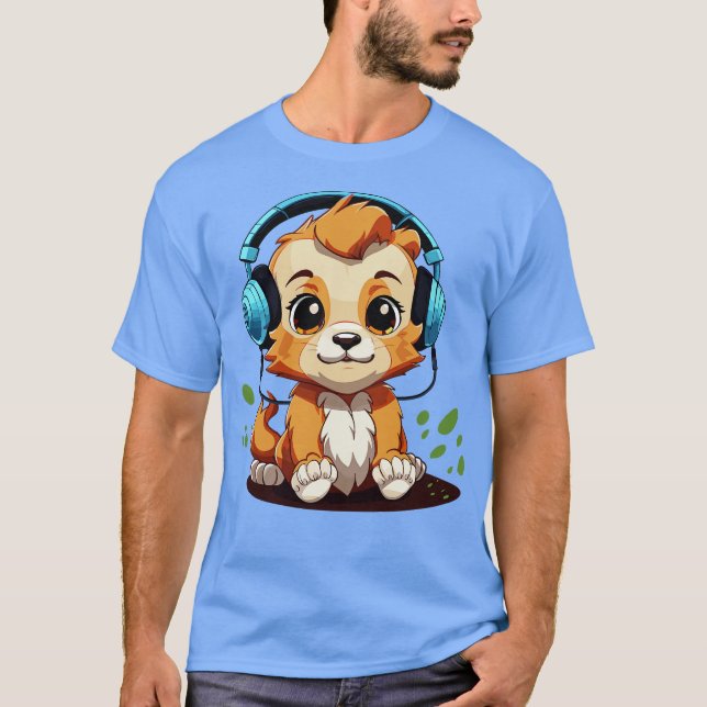 T-shirt Lion bébé 1 (Devant)
