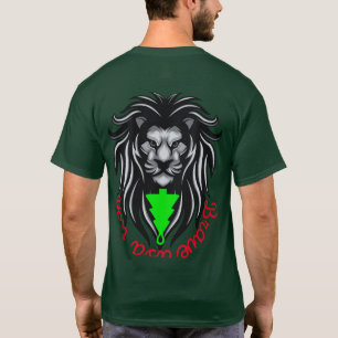 t-shirt lion brave