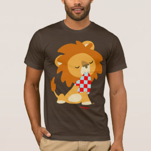 T-shirt Lion caricaturé