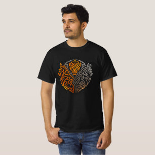 T-shirt Lion Cheval Loup Crête de Shadowfall