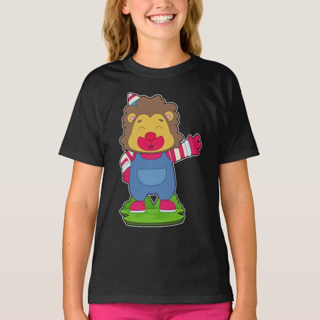 T-shirt Lion Clown (Devant)