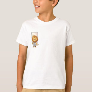 T-shirt Lion coiffeur élégant pour enfants