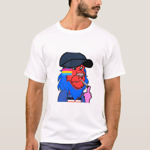T-shirt Lion coloré