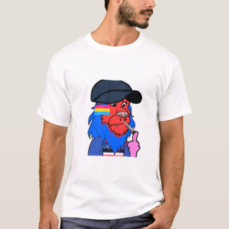 T-shirt Lion coloré