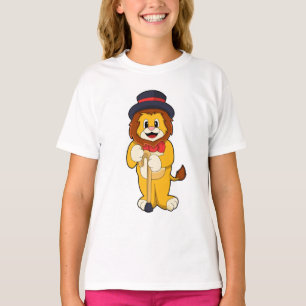 T-shirt Lion comme Gentleman avec Casquette