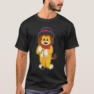 T-shirt Lion comme Gentleman avec Casquette