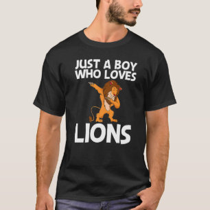 T-shirt Lion cool Pour Garçons Enfants Jungle Safari Anima