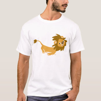 T-shirt Lion coureur mignon
