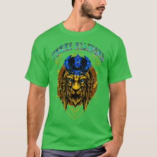 T-shirt Lion Cyberpunk Dystopique Futuriste Postmoderne Sc