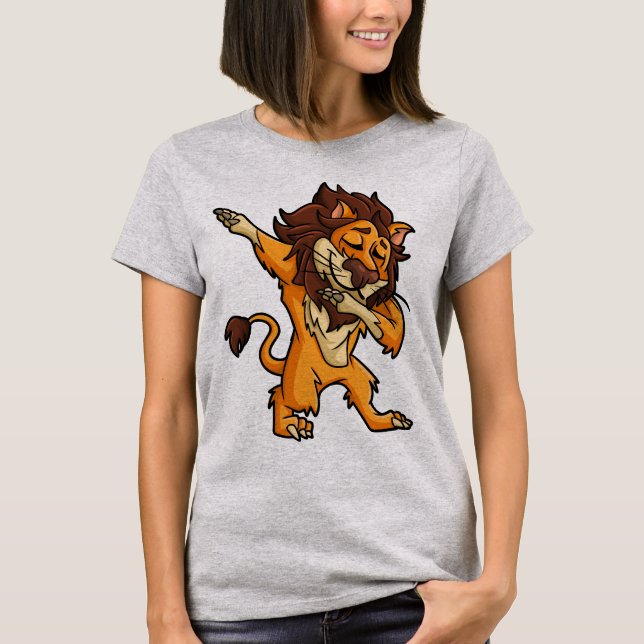 T-Shirt Lion Dabbing (Devant)