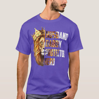 T-shirt Lion Dad Daddy Husband Protector Hero Father's Day