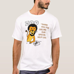 T-shirt Lion d'aide spéciale