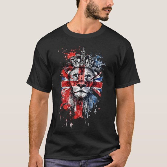 T-shirt Lion d'Angleterre (Devant)