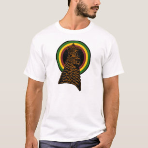 T-shirt Lion de chemise de Judah Rastafari Rasta Haile