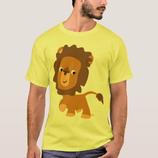 T-shirt Lion de contenu de dessin mignon