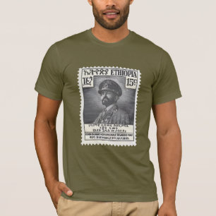 T-shirt Lion de Juda - Jah Armée - Haile Selassie - Chemis