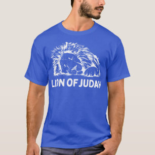 T-shirt Lion De Juda Jwe Juda Jesus Gott Église Chrétienne