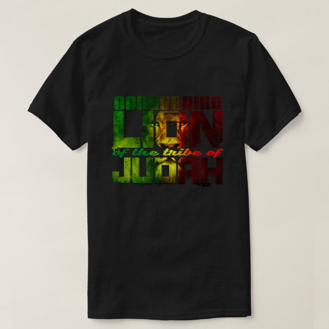 T-SHIRT LION DE JUDAH (Design devant)