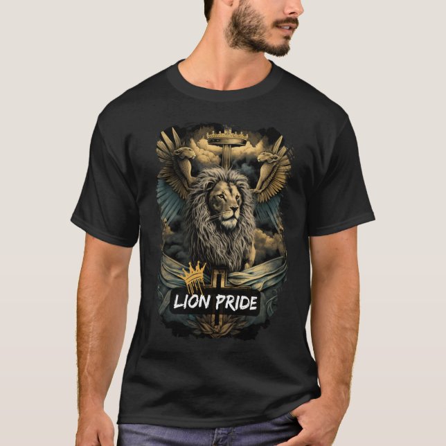 T-shirt lion de judah (Devant)