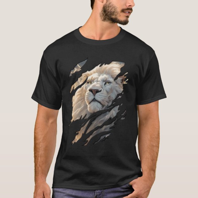 T-shirt lion de judah (Devant)