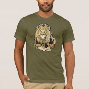 T-shirt Lion de Judah - Chemise Jah Army